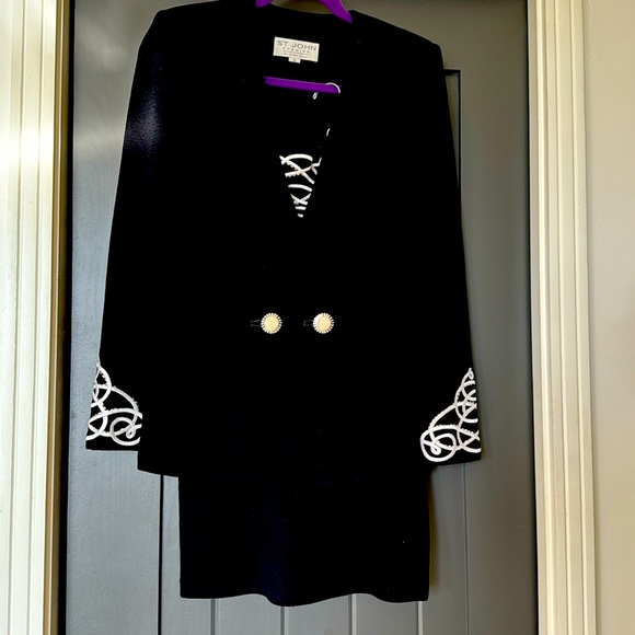 St. John Evening Skirt Suit
